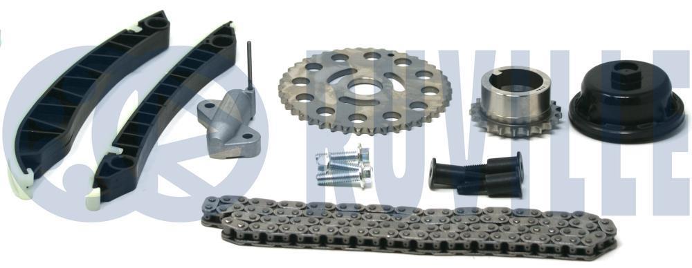 Jeu de distribution à chaînes (Kit chaîne de distribution) RUVILLE ref. 580195