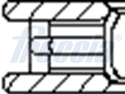 Jeu de segments de pistons FRECCIA ref. FR10-901600