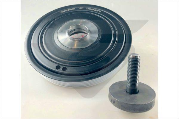 Poulie damper (Poulie de vilebrequin) HUTCHINSON ref. DP028S