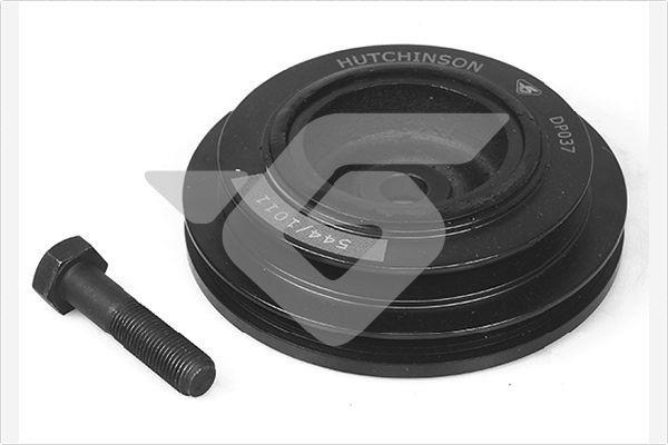Kit de poulies, vilebrequin (Poulie de vilebrequin) HUTCHINSON DP037S