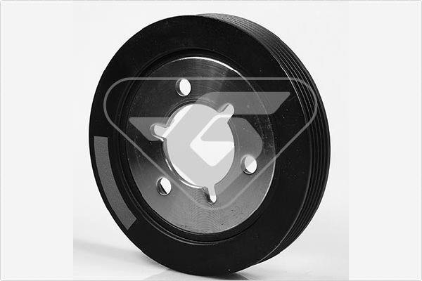 Poulie damper (Poulie de vilebrequin) HUTCHINSON ref. DP075