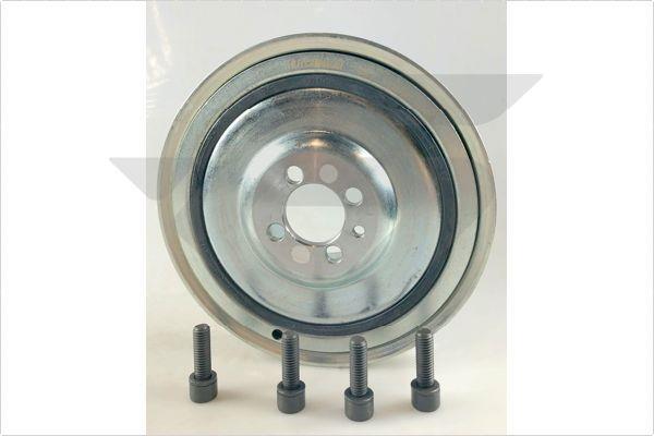 Poulie damper (Poulie de vilebrequin) HUTCHINSON ref. DP078S