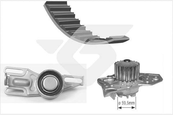 Kit de distribuição HUTCHINSON ref. KH 05WP01