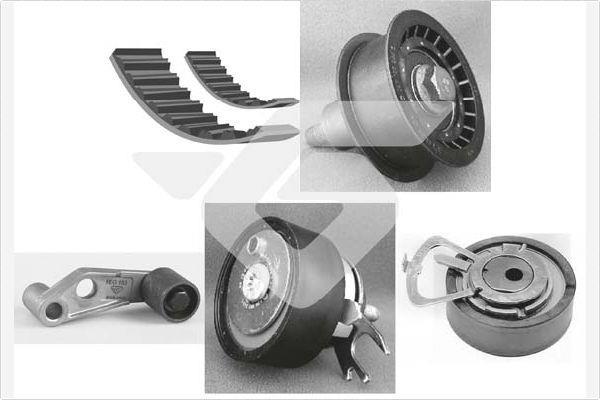 Kit de distribution (Kit courroie de distribution) HUTCHINSON ref. KH 163