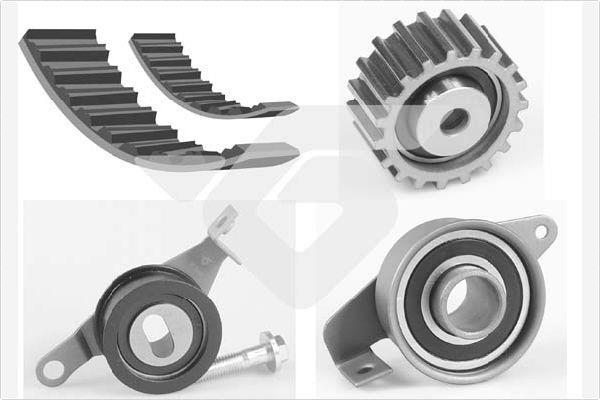 Kit de distribution (Kit courroie de distribution) HUTCHINSON ref. KH 21