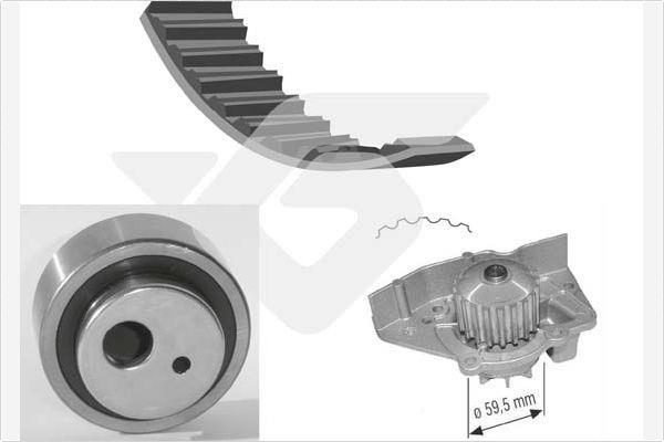 Kit de distribuição HUTCHINSON ref. KH 25WP11