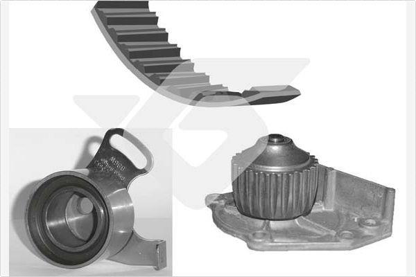 Pompe à eau + kit de courroie de distribution (Kit courroie de distribution) HUTCHINSON ref. KH 280WP15