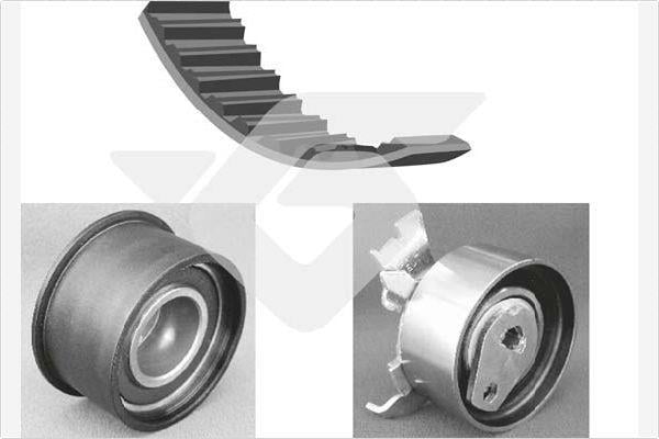 Kit de distribution (Kit courroie de distribution) HUTCHINSON ref. KH 407