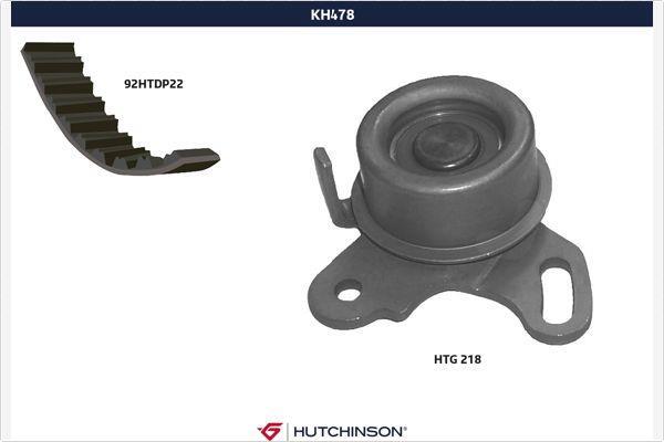 Kit de distribution (Kit courroie de distribution) HUTCHINSON ref. KH 478