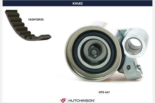 Kit de distribution (Kit courroie de distribution) HUTCHINSON KH 482