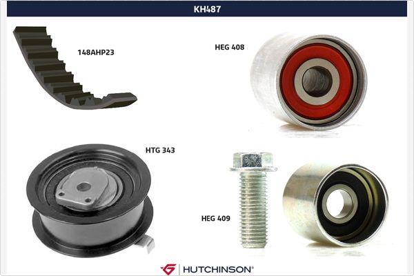 Kit de distribuição HUTCHINSON ref. KH 487