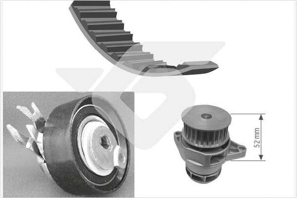 Bomba de agua + kit correa distribución HUTCHINSON ref. KH 88WP24