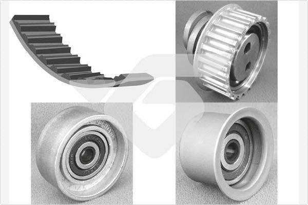 Kit de distribution (Kit courroie de distribution) HUTCHINSON ref. KH 97