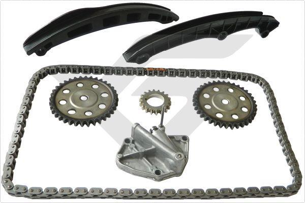 Jeu de distribution à chaînes (Kit chaîne de distribution) HUTCHINSON KHC 023M