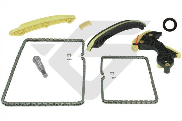 Jeu de distribution à chaînes (Kit chaîne de distribution) HUTCHINSON ref. KHC 025M
