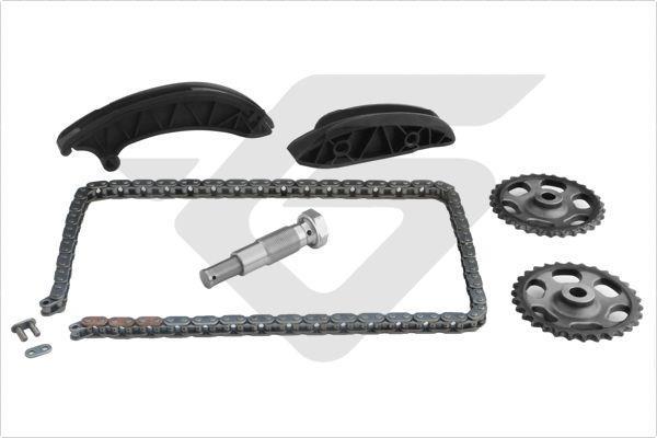 Jeu de distribution à chaînes (Kit chaîne de distribution) HUTCHINSON ref. KHC 036M