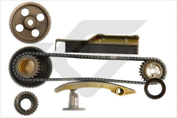 Jeu de distribution à chaînes (Kit chaîne de distribution) HUTCHINSON ref. KHC 037M