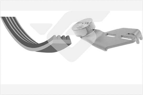 Kit de courroie d'accessoire HUTCHINSON KHV 120