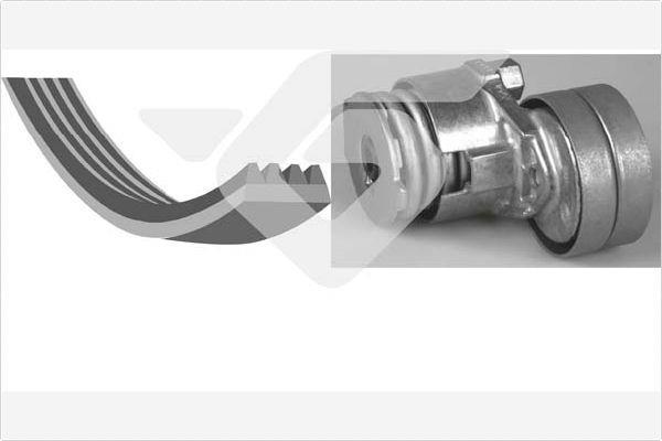 Kit de courroie d'accessoire (Courroie d’alternateur) HUTCHINSON KHV 159