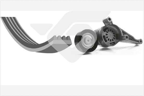 Kit de courroie d'accessoire (Courroie d’alternateur) HUTCHINSON KHV 170