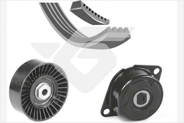 Kit de courroie d'accessoire HUTCHINSON KHV 183