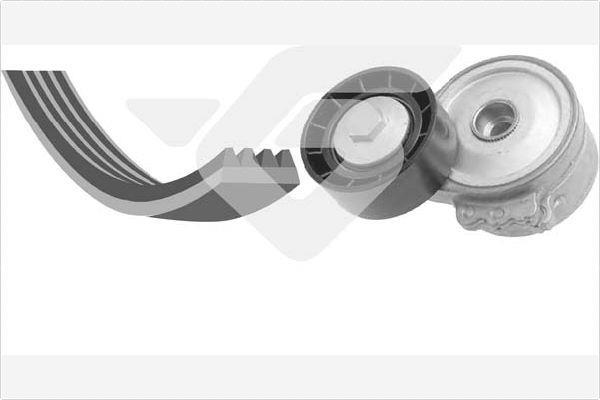 Kit de courroie d'accessoire (Courroie d’alternateur) HUTCHINSON KHV 185