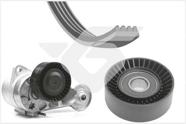 Kit de courroie d'accessoire (Courroie d’alternateur) HUTCHINSON KHV 192