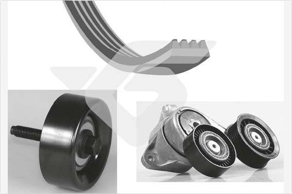 Kit de courroie d'accessoire HUTCHINSON KHV 215