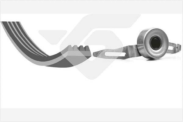Kit de courroie d'accessoire HUTCHINSON KHV 28