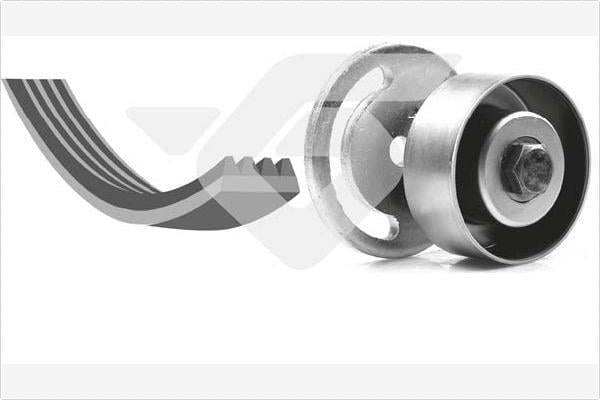 Kit de courroie d'accessoire (Courroie d’alternateur) HUTCHINSON KHV 98