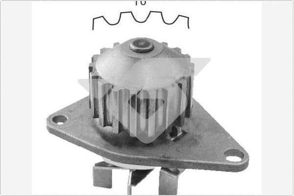 Bomba de agua (Bomba liquido refrigerante) HUTCHINSON ref. WP48