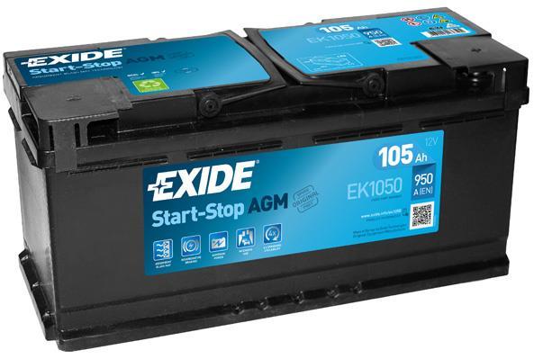 Batería (de coche) EXIDE 74.0 - ref. EB741