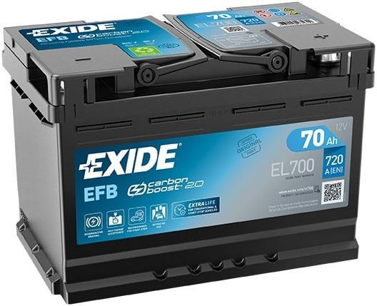 Batería (de coche) EXIDE 50.0 - ref. EB505