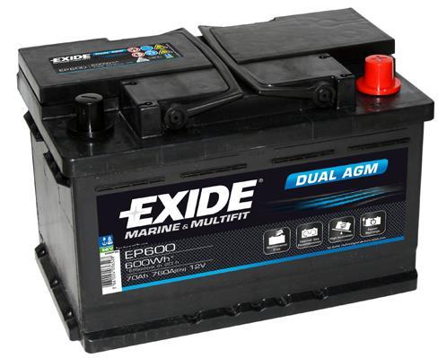 Batería (de coche) EXIDE 54.0 - ref. EC542
