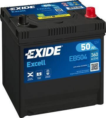 Batería (de coche) EXIDE 50.0 - ref. EB504