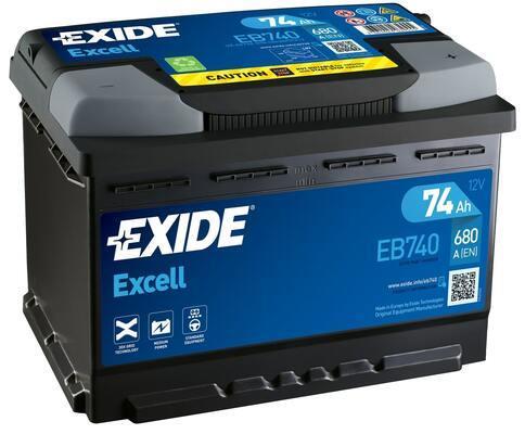 Batería (de coche) EXIDE 74.0 - ref. EB740