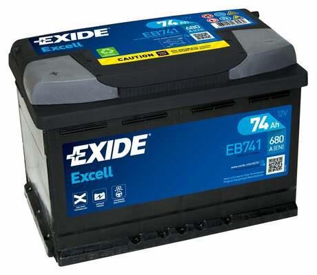 Batería (de coche) EXIDE 74.0 - ref. EB741