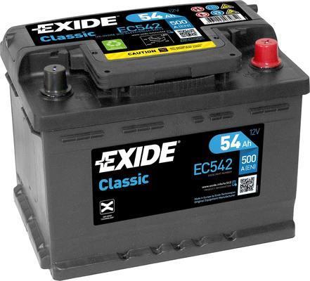 Batería (de coche) EXIDE 54.0 - ref. EC542