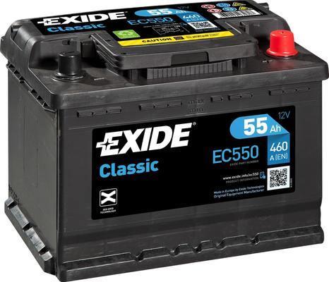 Batería (de coche) EXIDE 55.0 - ref. EC550
