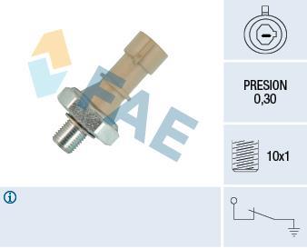 Sensor, presión de aceite FAE ref. 12437