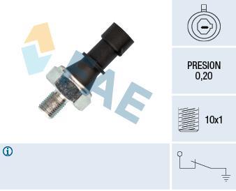 Sensor, presión de aceite FAE ref. 12438