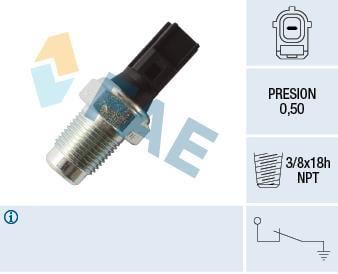 Pressostat d'huile (Capteur pression d'huile) FAE ref. 12615
