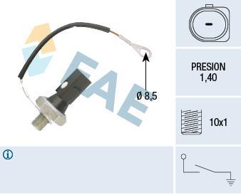 Capteur, pression d'huile (Capteur pression d'huile) FAE 12895