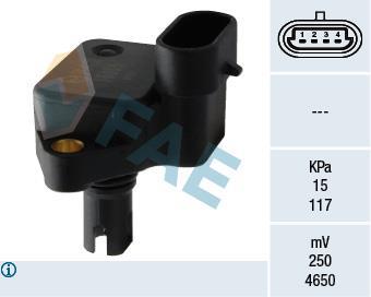 Sensor de pressão de admissão FAE ref. 15065