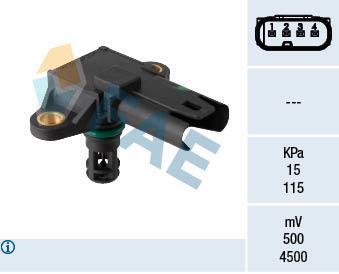 Sensor, presión colector de admisión FAE 15189