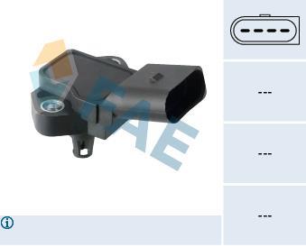 Sensor de pressão de admissão FAE ref. 15198