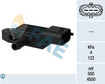 Sensor, presión gas de escape FAE ref. 16104