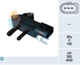 Sensor de pressão de gas de escape FAE ref. 16120