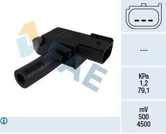 Sensor, presión gas de escape FAE ref. 16140