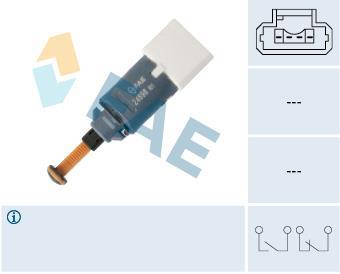 Interruptor de pedal de travão FAE 24898